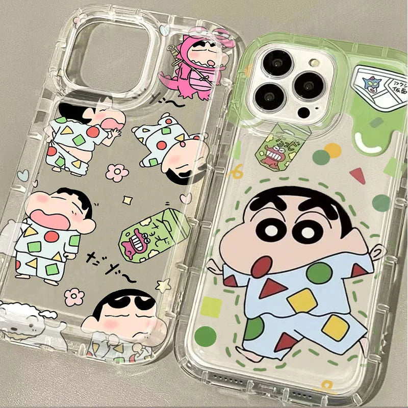 Crayon ShinChan Clear Phone Case